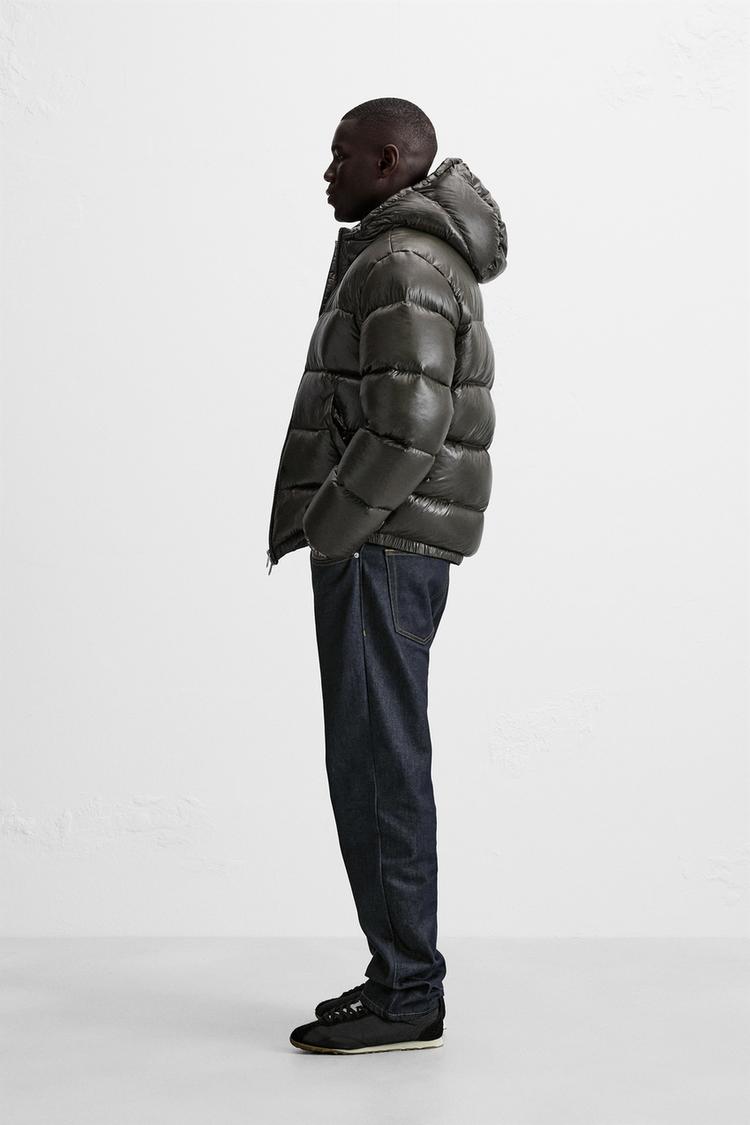 Solid Color Hooded Bright Color down Padded Coats for Men Autumn Winter Thermal Insulation High-Quality Fabric Comfortable Skin